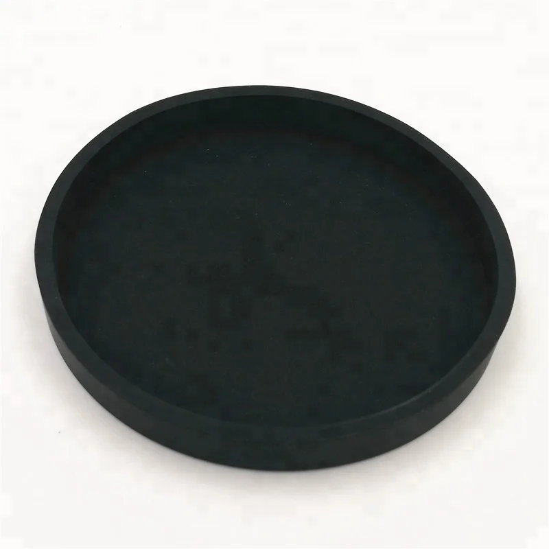 

custom black color 80mm silicone rubber lens cap