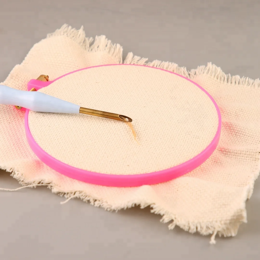 Rug Hooking Punch Needle Embroidery Tool Kit Buy Punch Needle Kit