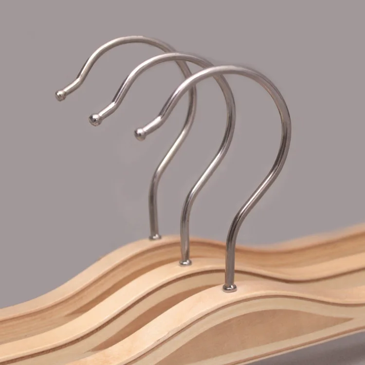 Small Size Children Wooden Hanger Clips Wood Hanger For Kids Pants