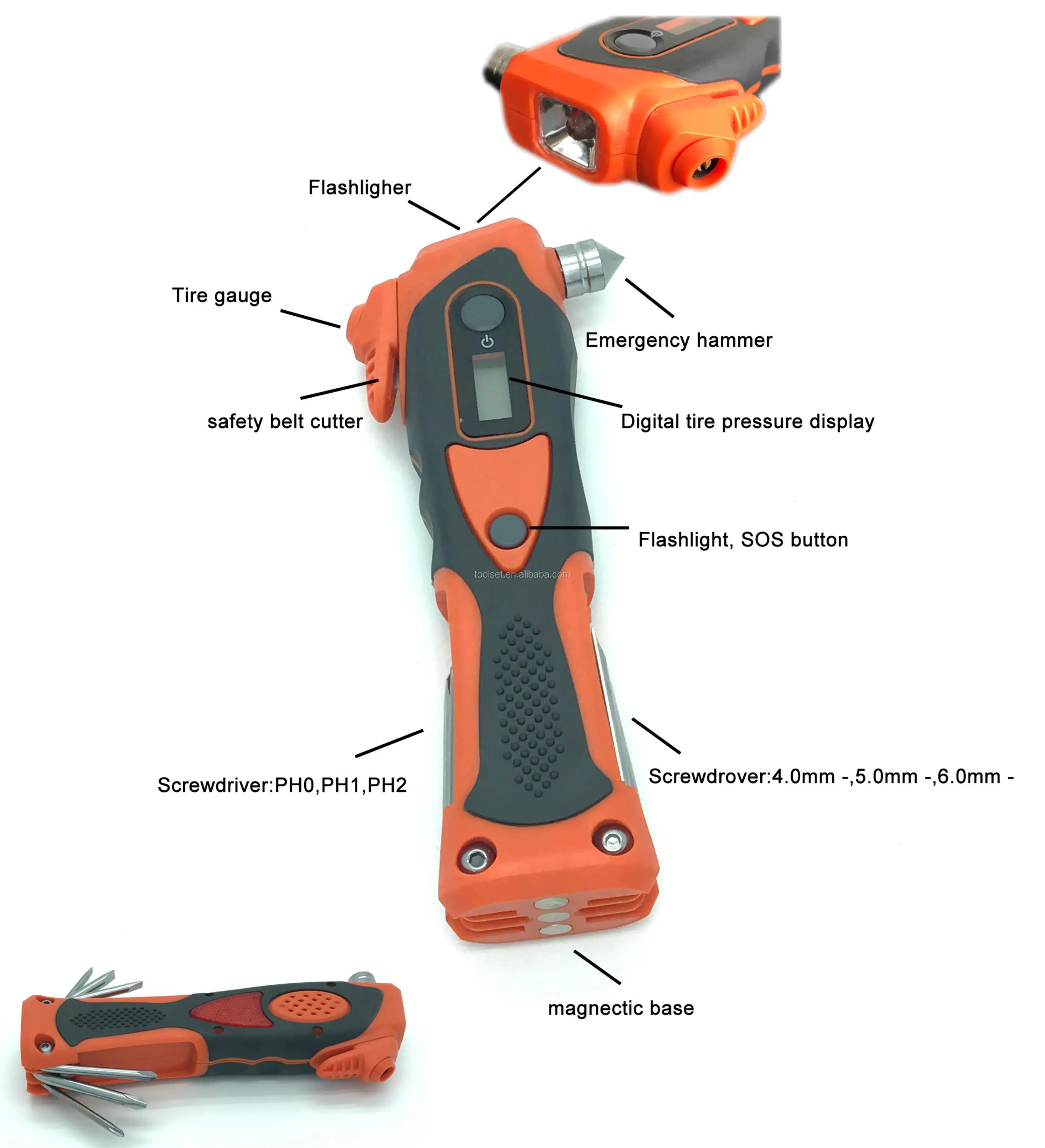 Multi Functional Tools Digital Tire Pressure Tire Gauge Buy Digital