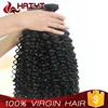 Best selling good feed back curly crochet braids with human hair hair bulk