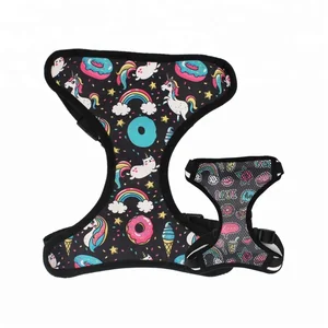 Image of Amazon Top Seller Soft Padded Dog Harness wholesale, Service Pet Unicorn Dog Harness Dog