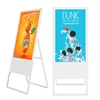 43inch Floor Stand Vertical android wifi indoor lcd digital signage display Portable electronic Menu Board