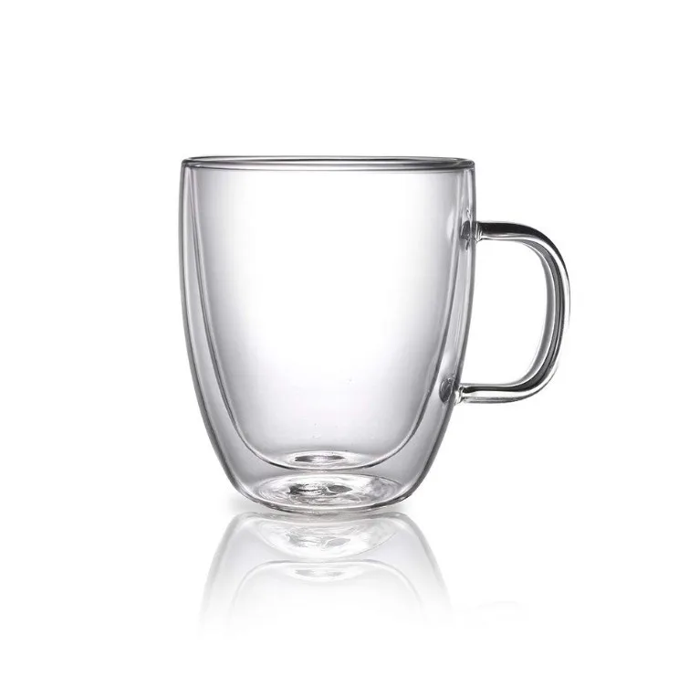 clear glass tea cups