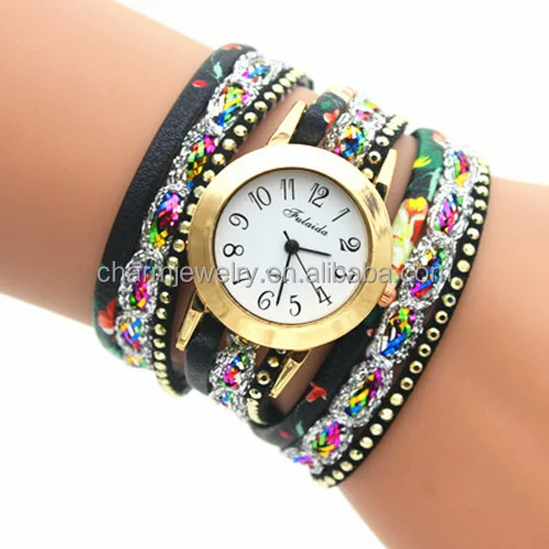 

multicolor ladies leather bracelet Watches women fashion watch 2016 BWL198, N/a
