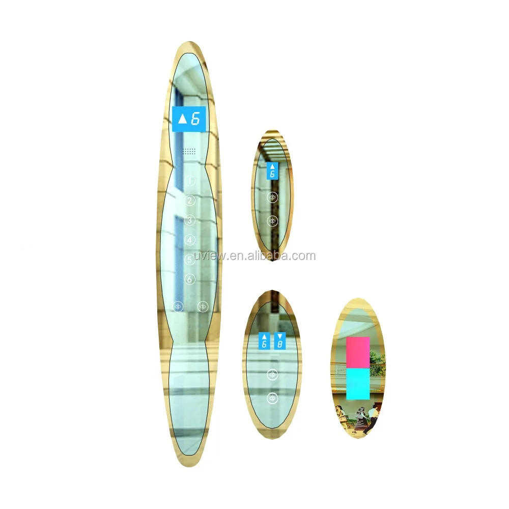 
Elevator Car Stainless Steel Landing Operation Panel 