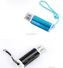 Hot sell OTG adaptor rectangle memory sd card reader cheaper TF card
