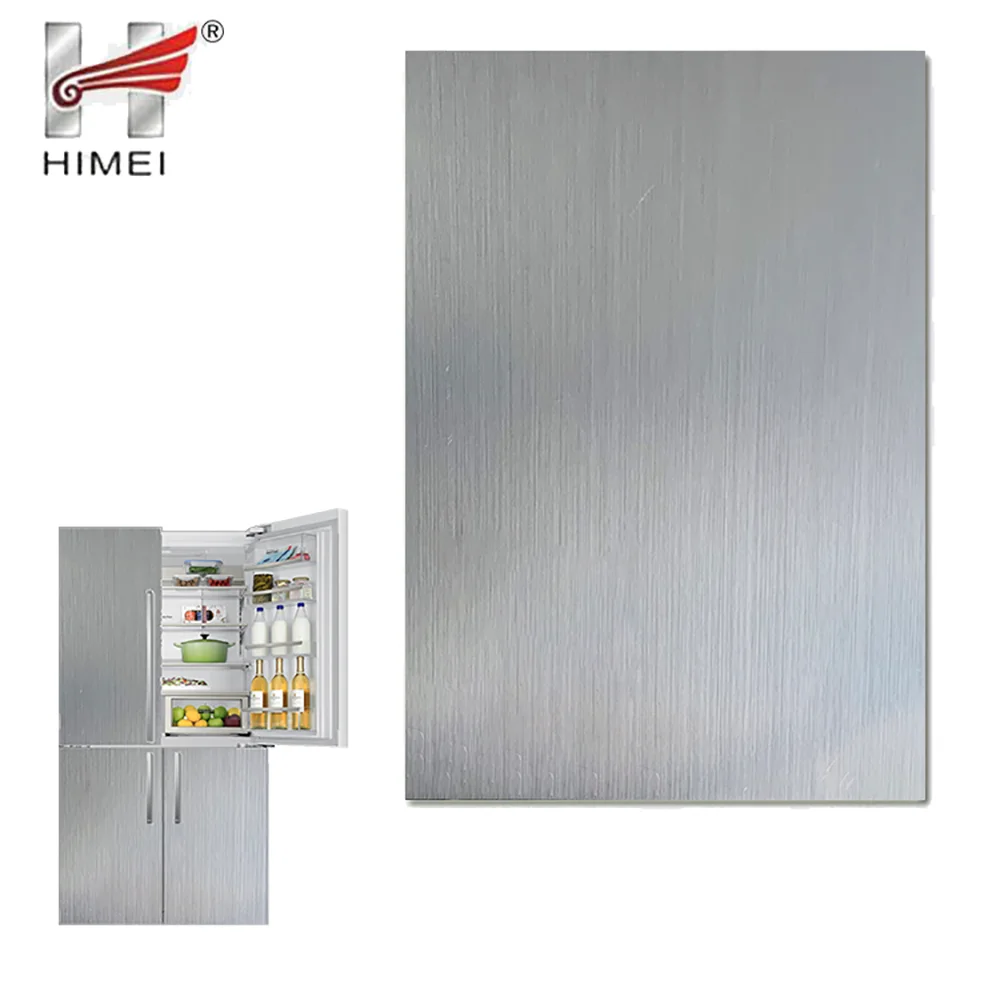 Custom Design Laminate Fridge Door Sheet Stainless Steel Panel Buy