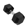 Factory Wholesale Gym Equipment Rubber Hex dumbbell