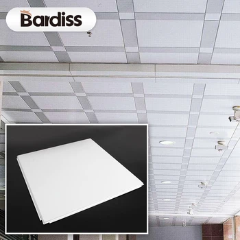 Acoustic Square Panel Ceilings 595x595mm Aluminium Ceiling Tile For Office Buy False Ceiling Metal Ceiling Aluminium Ceiling Product On Alibaba Com