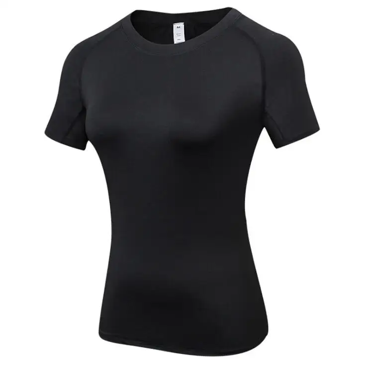 Blank Women 90% Polyester 10% Spandex T Shirt For Sport Wear Outdoor ...