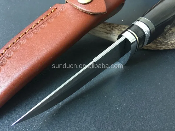damascus steel hunting knife