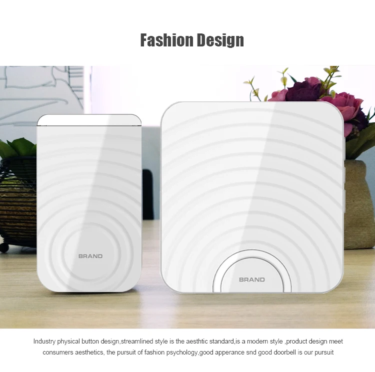 MP3 Wireless Doorbell with DIY Ring Tone