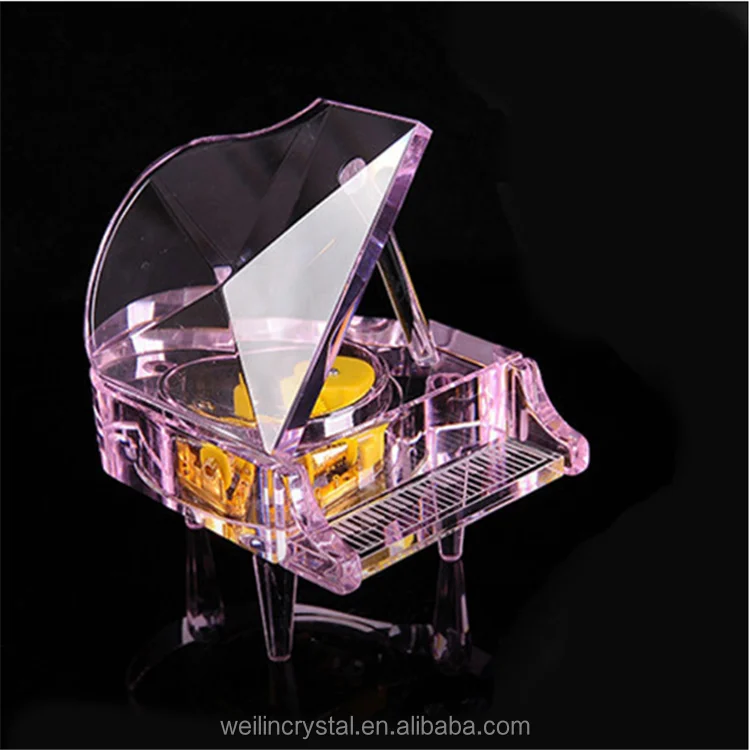 Fancy Design Crystal Music Box Musical 