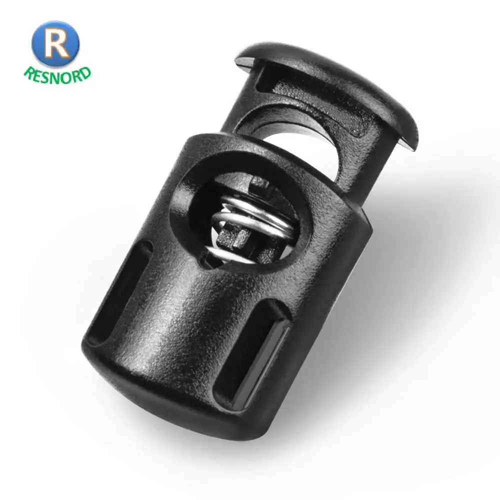
Multi Colour Plastic Cord Locks End Spring Stop Toggle Stopper Lock 