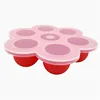 Reusable Freezer Food Storage Tray,7 Capacity Silicone Egg Bite Mold