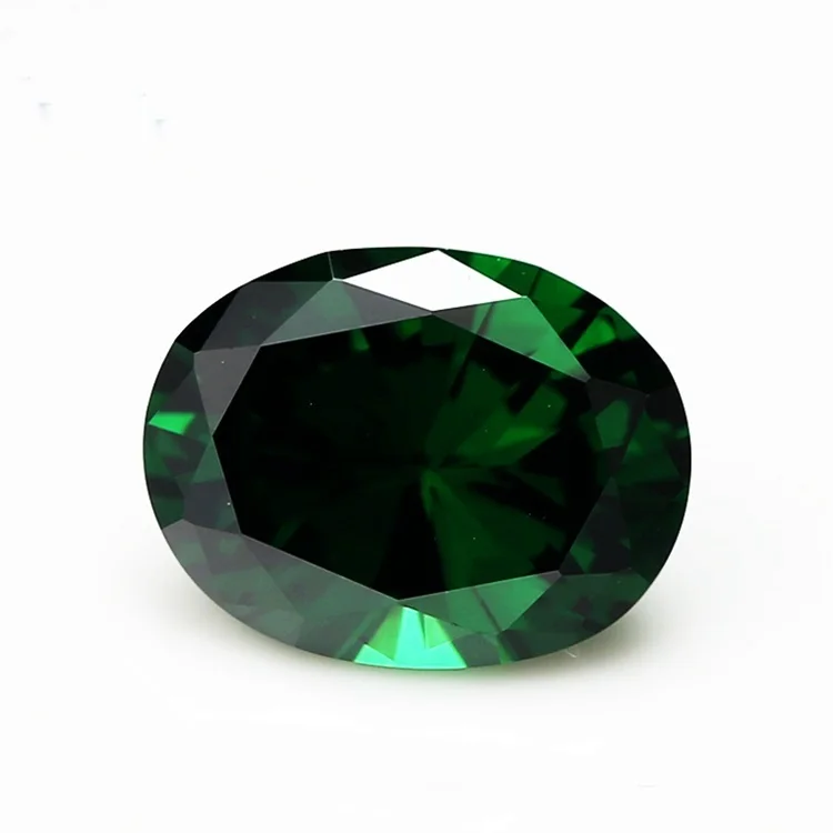 

Grade AAAAA 8*10mm special green color oval shape cubic zirconia price, Check following color chart pleases