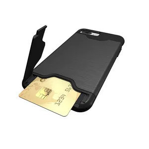 Hybrid Kickstand Wallet Armour Case iPhone X MAX 8 7