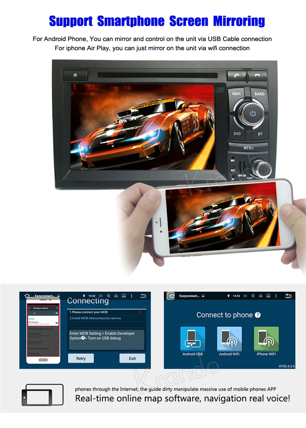 for audi a4 gps navigation