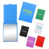 Promotion gift high quality competitive price OEM logo girl's daily use rectangle single way mini size cosmetic pocket mirror