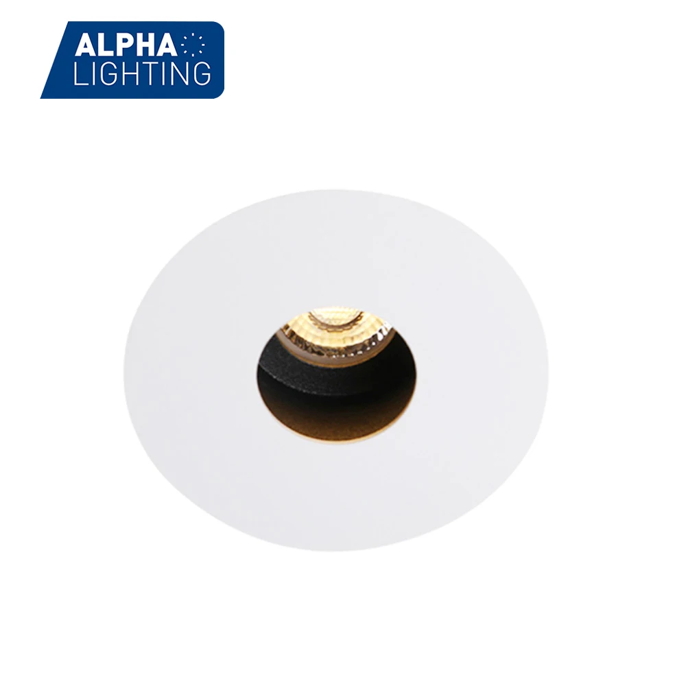 Black Reflector Anti Glare Dimmable Spot Aluminum Ip65 Ceiling