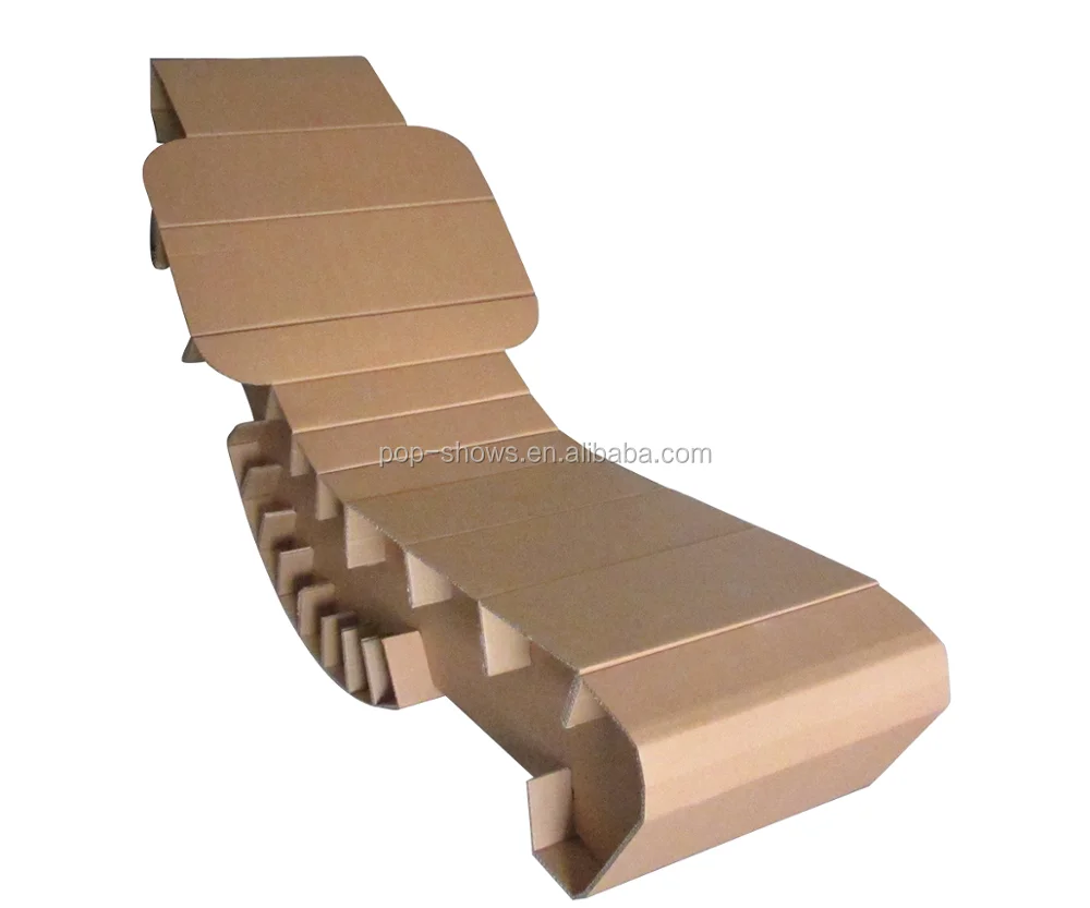 cardboard furniture display