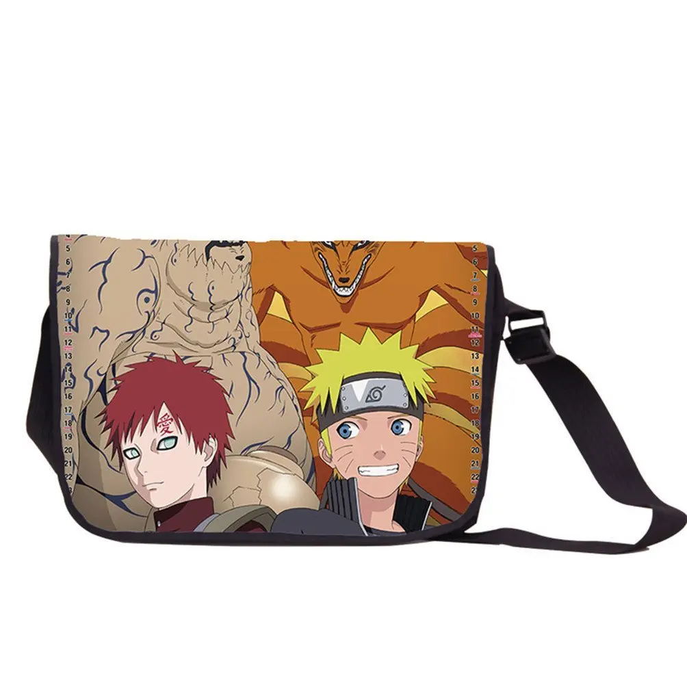 Siawasey Anime Naruto Cartoon Uzumaki Naruto Cosplay Messenger Bag Shoulder Bag