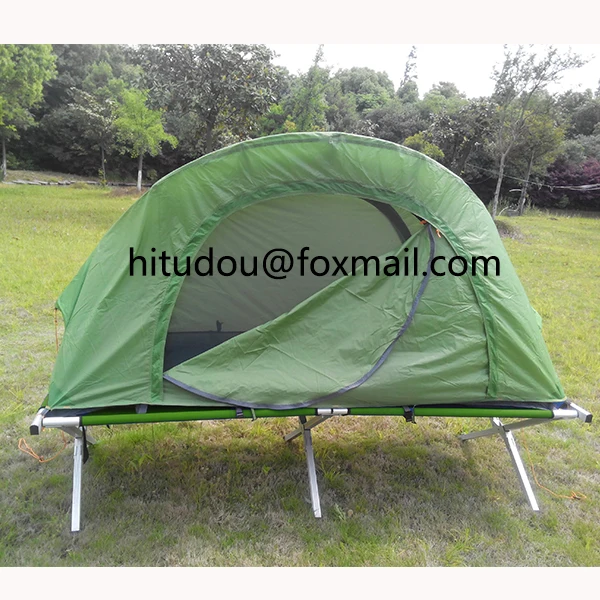 compact pop up portable folding outdoor cot