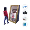 55 inch photo booth machine with computer inside selfie mirror photo booth