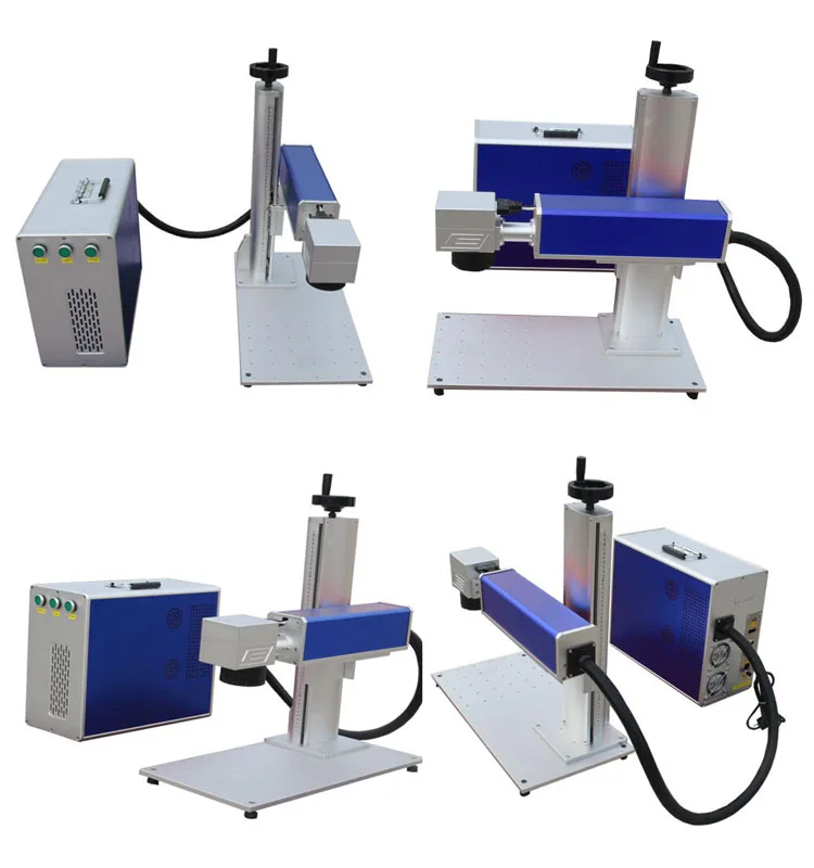 Transon mini model 20w raycus fiber laser marking machine with CE FDA