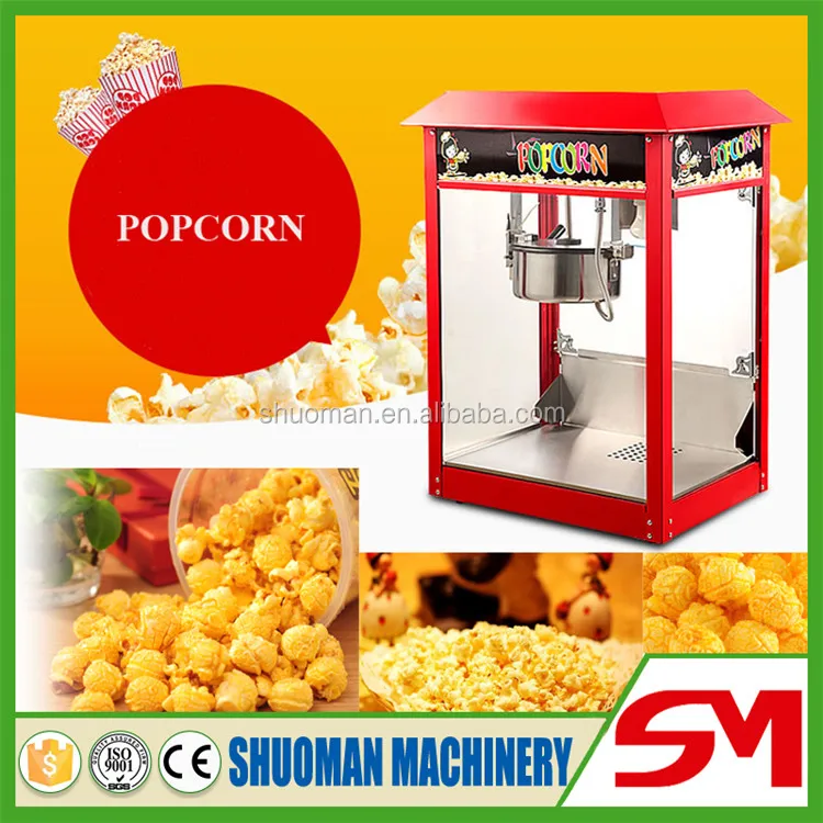 Top sale high quality caramel popcorn machine, View caramel