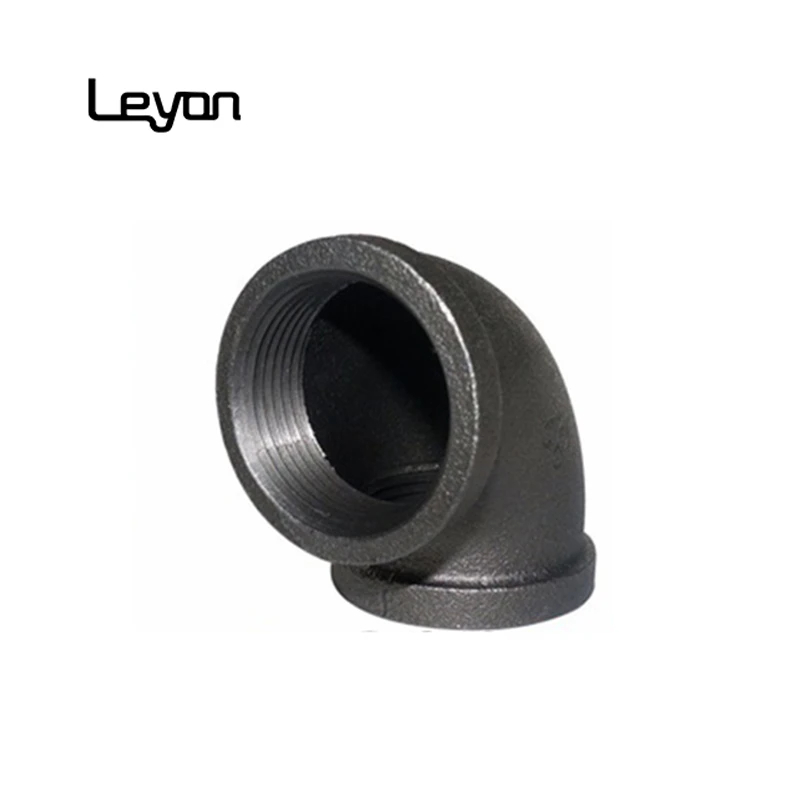 BSEN10241 90 deg Elbow Black /& Galv