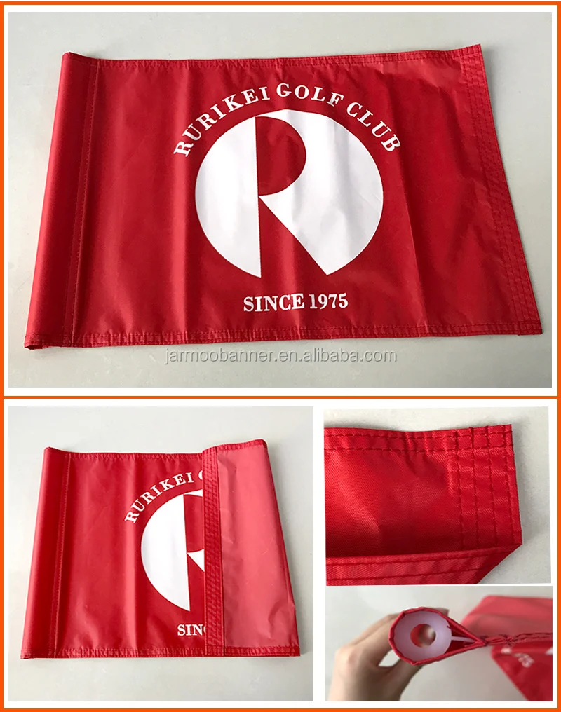 Customizable Mini Golf Flags for Golf Course Enhancement & OEM