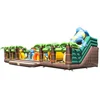 inflatable jungle world bounce house inflatable fun city/inflatable playground for kids amusement park