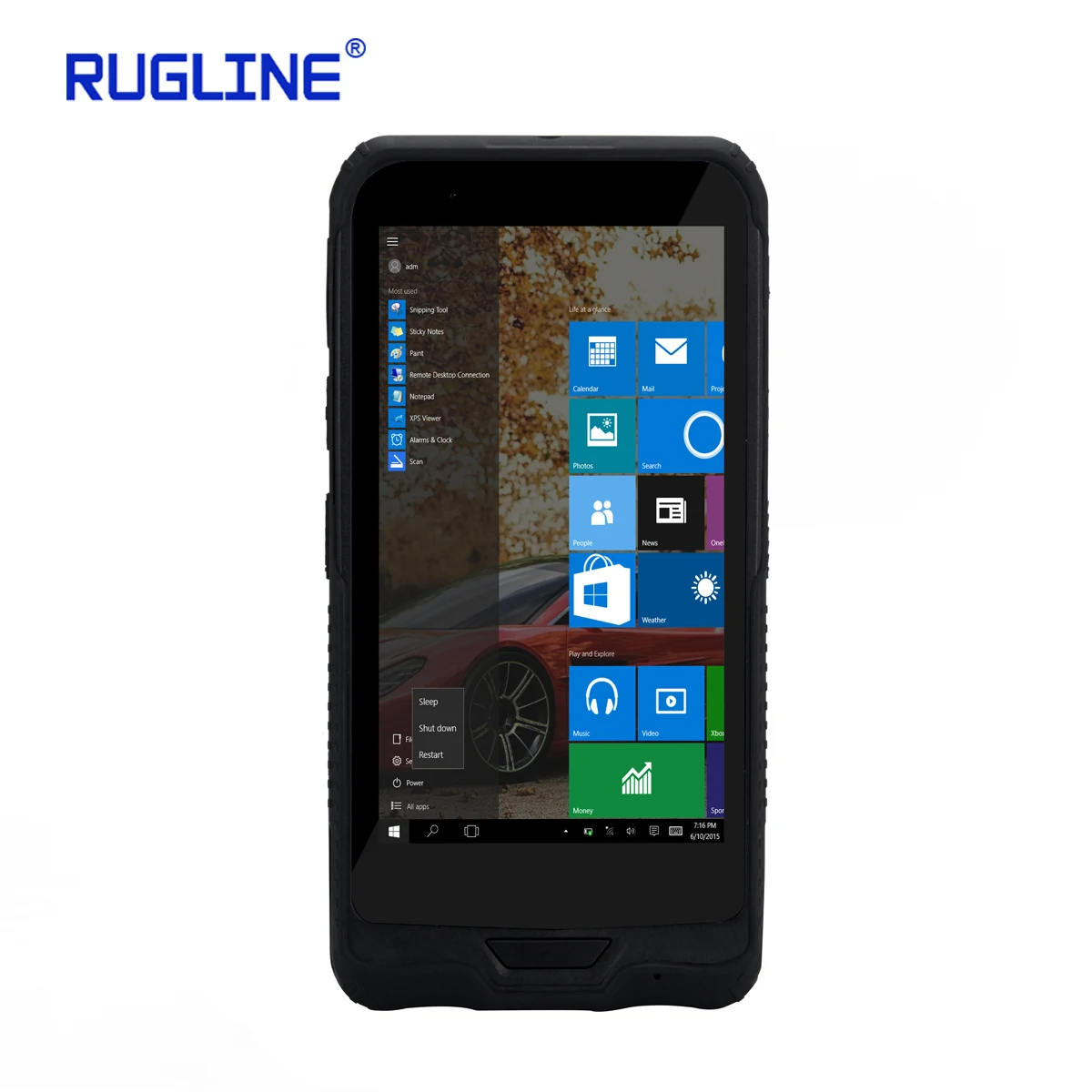 

Rugged PDA for Windows 10 data collector with barcode scanner,3G/4G,NFC