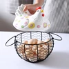 19.5 cm Mini chicken wire mesh weave decorative basket wire colander with ear handle