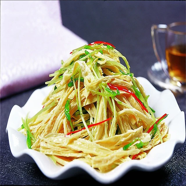 
High Quality Food Products Soybean Products Dried Tofu Skin Bean Curd Skin 