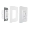 Smart Phone App Control US Philippine Wifi Wall Socket with 2.1A USB Port