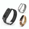 304 Stainless Steel Bracelet Wrist Band Milanese Loop Replacement Strap For Xiaomi Band 2 3 Metal Band
