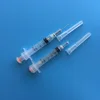 Safety syringe 2ML single-handed operation automatic-retractable needle