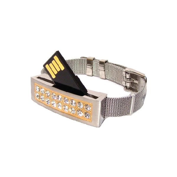 

Promotional Gift Set Jewelry Bracelet USB Wristband USB 64 GB USB 3.0 Flash Drive