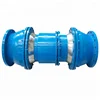 Ductile iron and carbon steel flexible pipe settlement joint