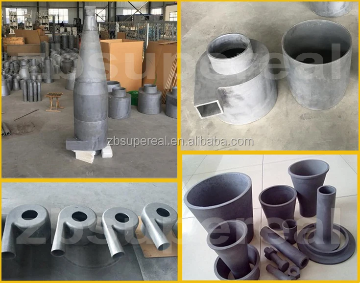 Silicon Carbide Wear Ceramic Lining Tubes / Parts