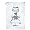 LDPE Plastic Ice Bags with Drawstring