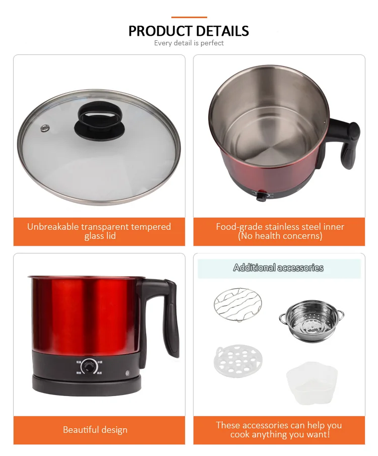 Free Sample Indian Multifunction Stainless Steel Hot Milk Electric