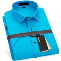 

Top quality long sleeve office mens plus size formal dress shirt for men