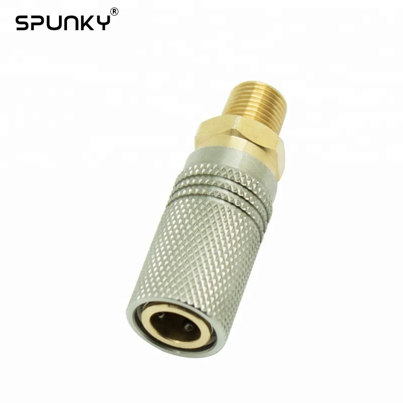 

Extended Quick Coupler Socket 1/8NPT 1/8BSPP M10*1 Thread - US Standard C02 HPA