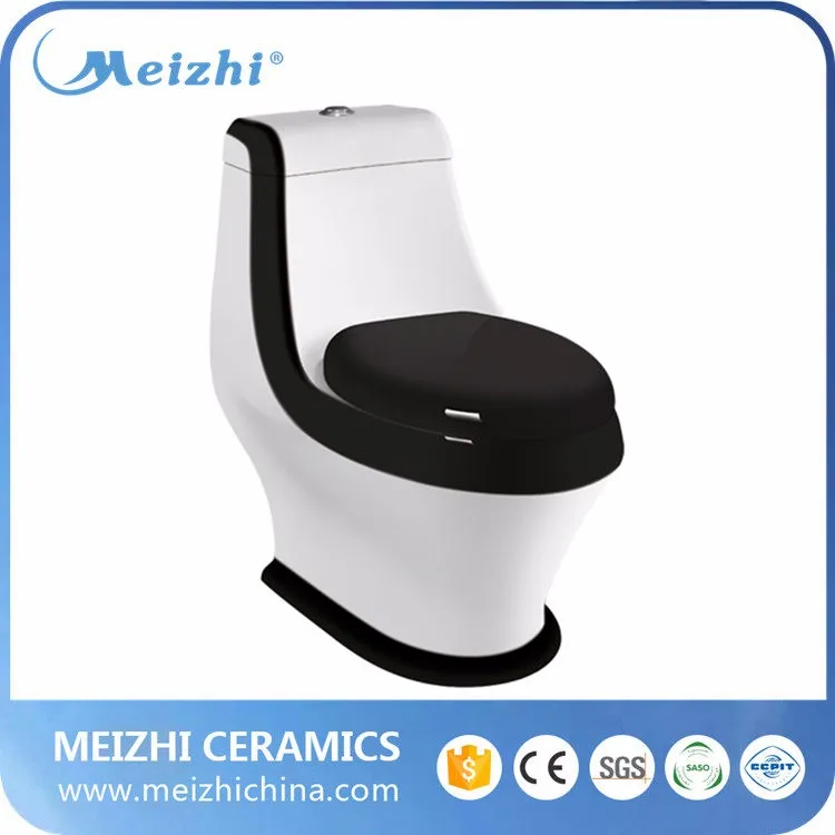 Sanitary ware ceramic one piece toilet with outlet 10 cm