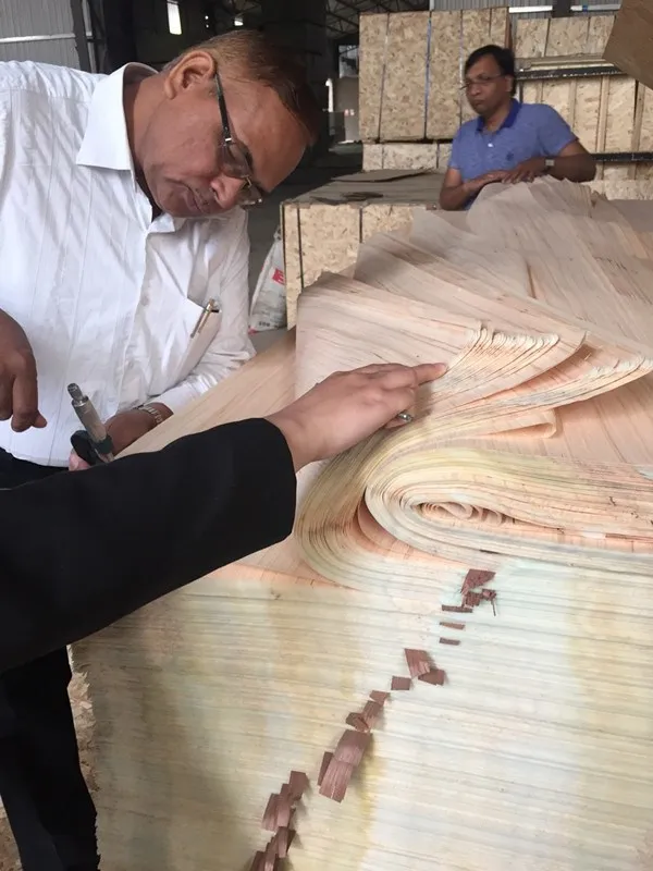 0.22mm recon white wood veneer poplar veneer