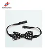 No.1 yiwu export commision agent cute black bolo bow tie with star pattern for children
